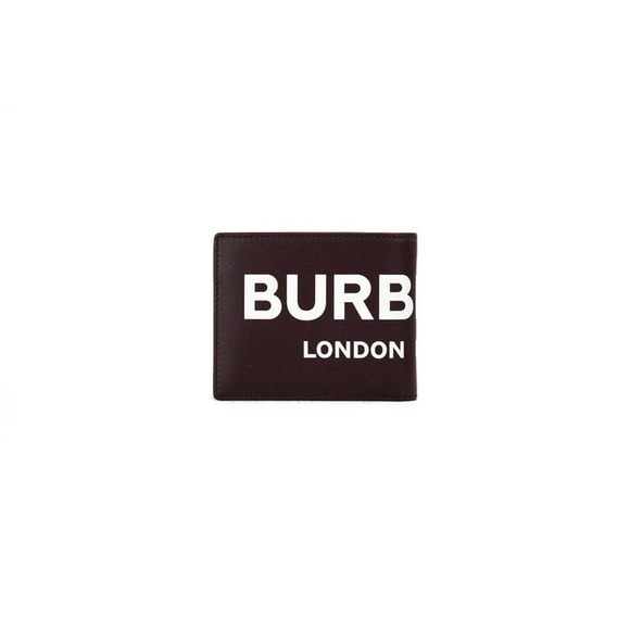Burberry Ronan Bifold Wallet (8 Card Slots), Oxblood - Picture 1 of 10